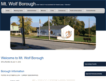 Tablet Screenshot of mtwolfborough.com